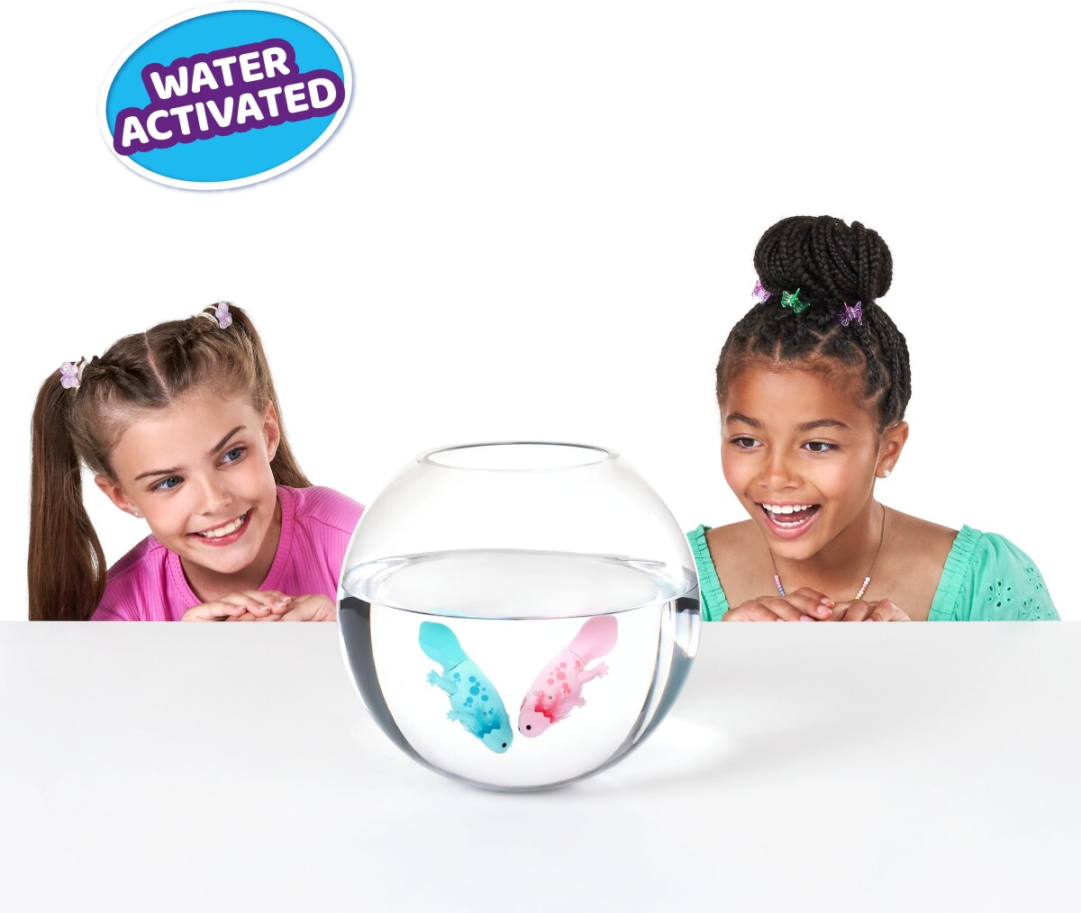 Zuru Pets Alive - Swimming Axolotl - Blå - Vandaktiveret Figur