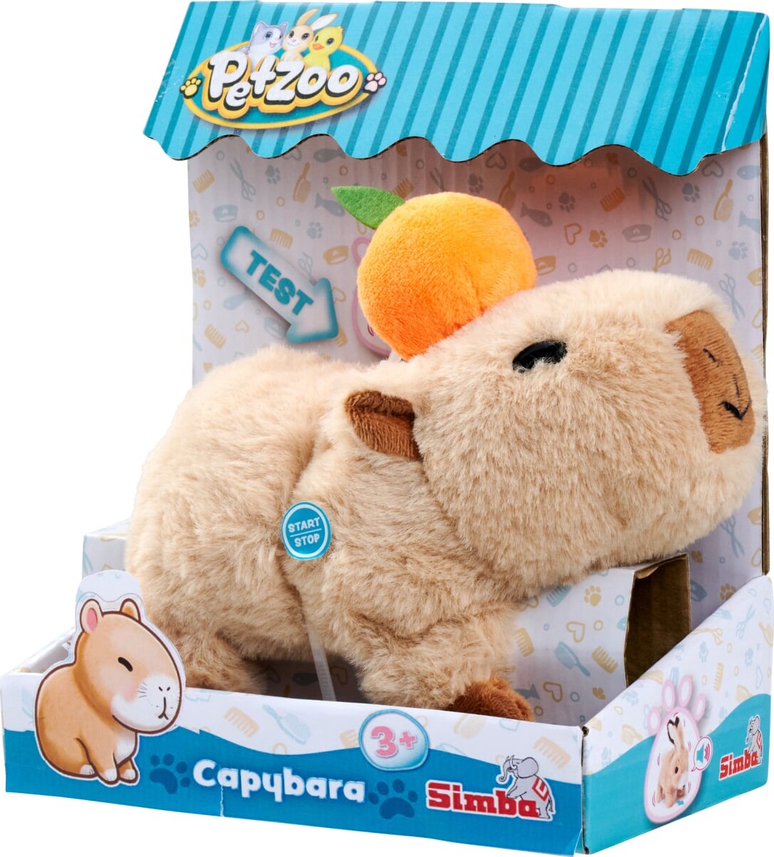 Petzoo - Capybara Bamse - Kapivar Gnaver