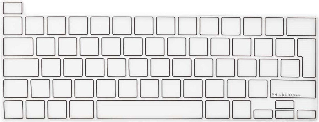 Philbert - Keyboard Cover Europe Macbook Pro 13 M1-M2 20202022 And 16 2019 