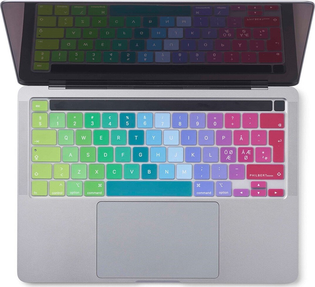 Philbert - Keyboard Cover - Scandinavian Letters - Macbook Pro 13 M1-M2
