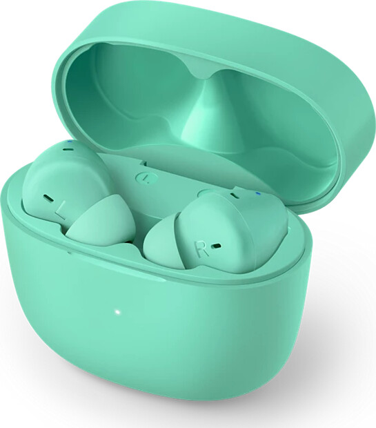 Philips - True Trådløse Høretelefoner - Grøn - Tat2206Gr