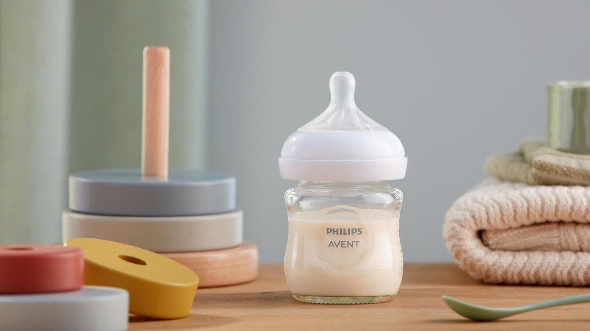 Philips Avent - Natural Response Sutteflaske - Glas - 0-3 M - 125 Ml