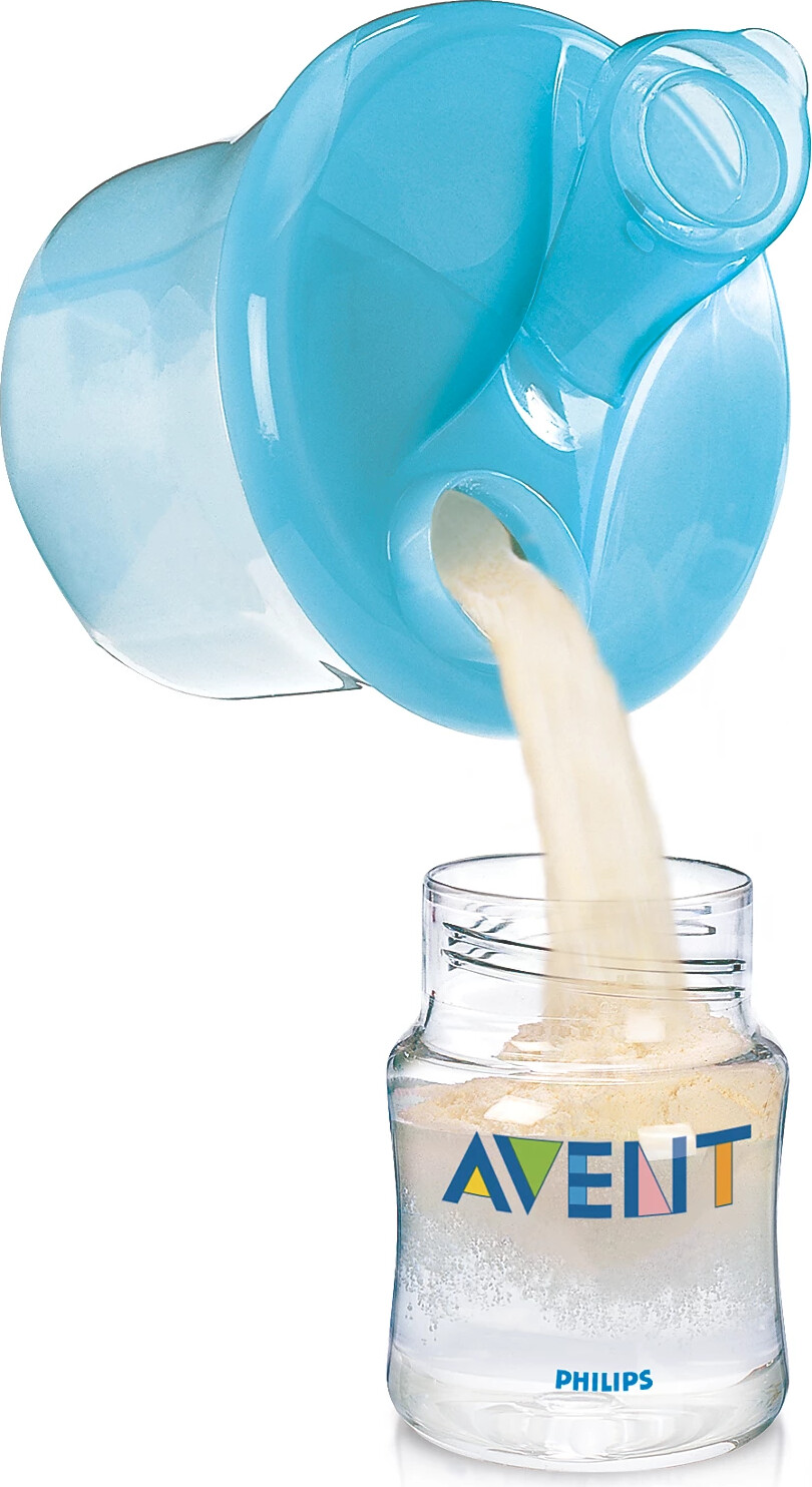 Philips Avent Mælkepulverdispenser - Blå - Til 3 Portioner