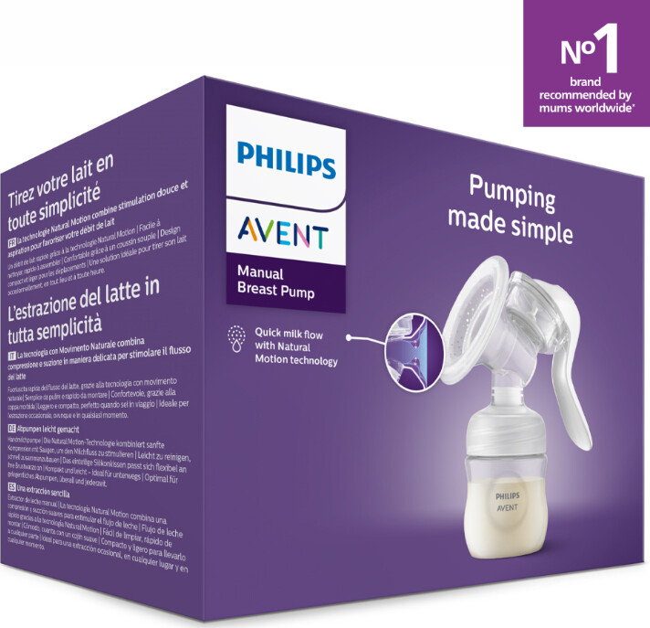 Philips Avent - Manuel Brystpumpe