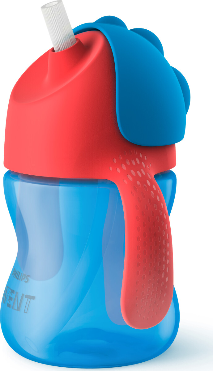 Philips Avent - Sugerørskop - Rødblå - 200 Ml