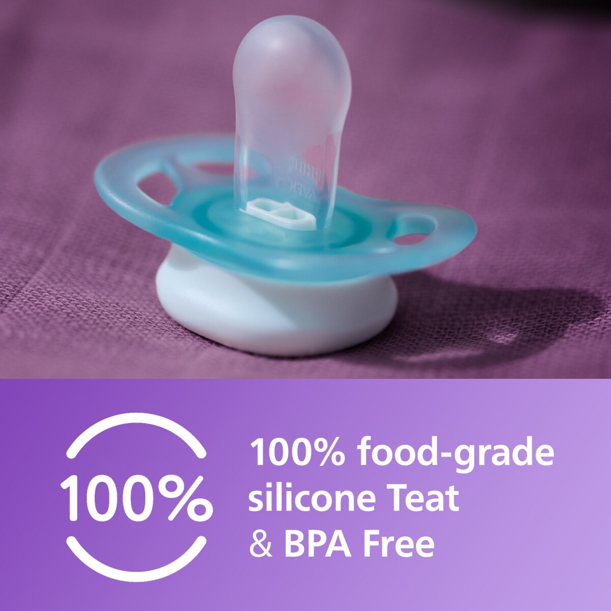 Philips Avent Ultra Start - 0-2 Måneder - Lysegrøn Lyseblå - Sutter