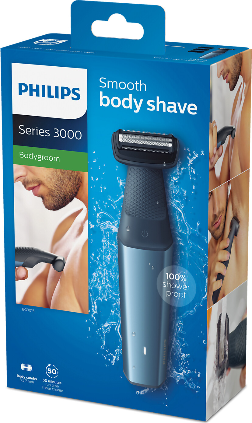 Philips - Trimmer - Bodygroom - Vandtæt - Series 3000