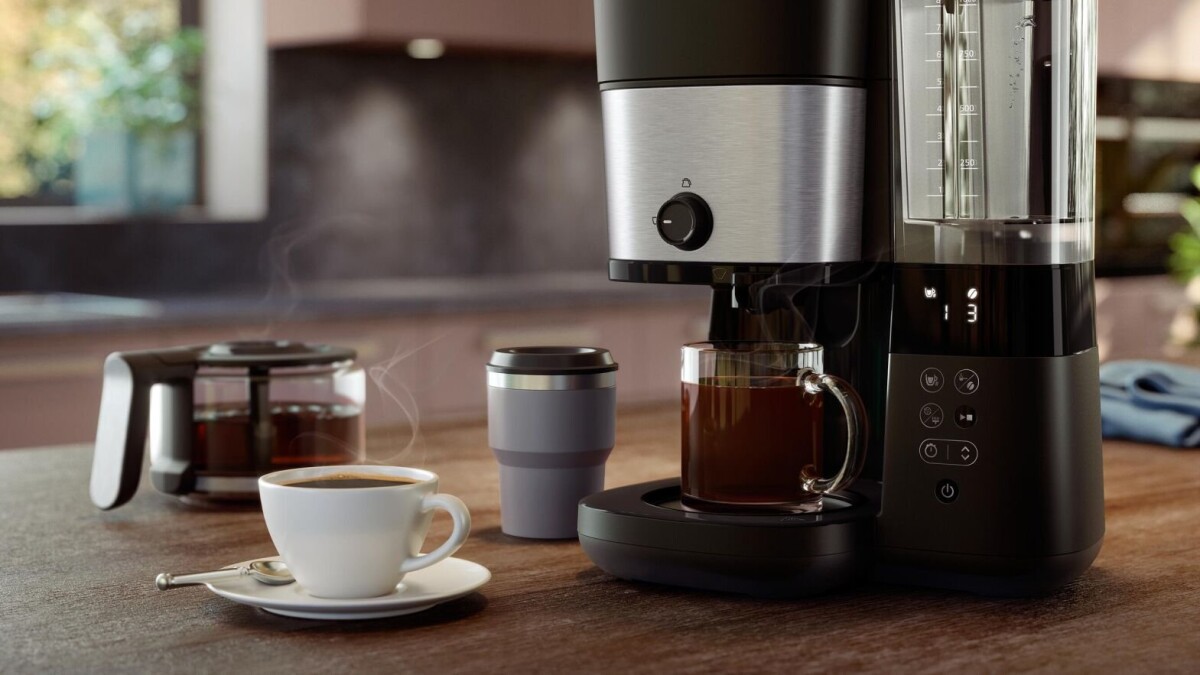 Philips - Grind Brew Kaffemaskine - Hd788801