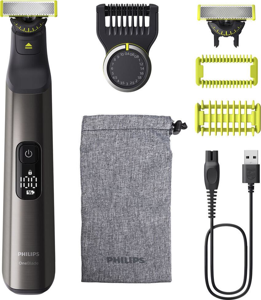 Philips - Oneblade Pro Face Body Barbermaskine - Qp655215