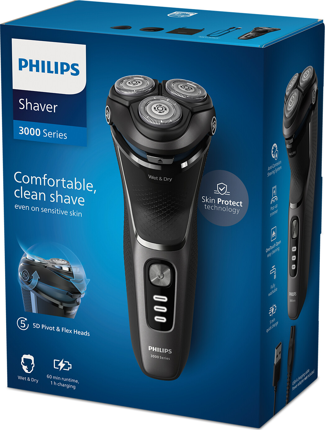 Philips - Barbermaskine - Series 3000 - S334313