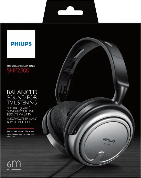 Philips - Shp250010 - Hifi Stereo Høretelefoner