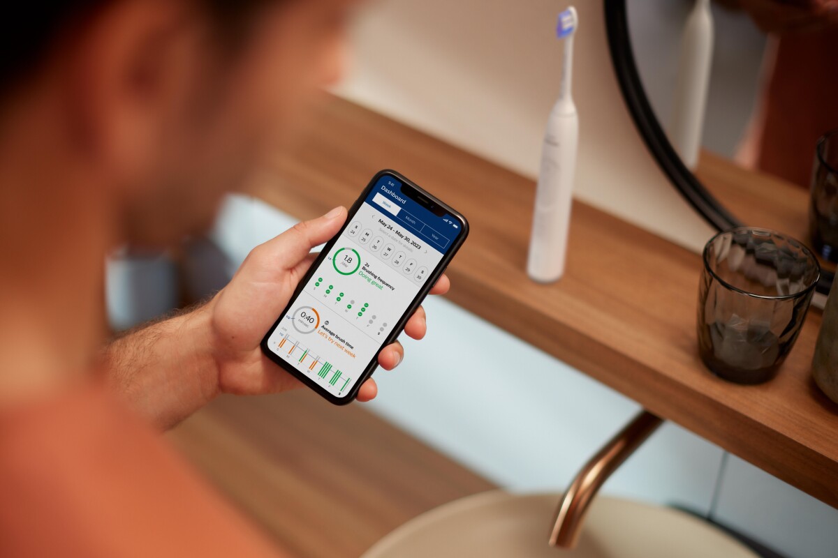 Philips - Sonicare Series 6500 Elektrisk Tandbørste - Hvid - Hx741002