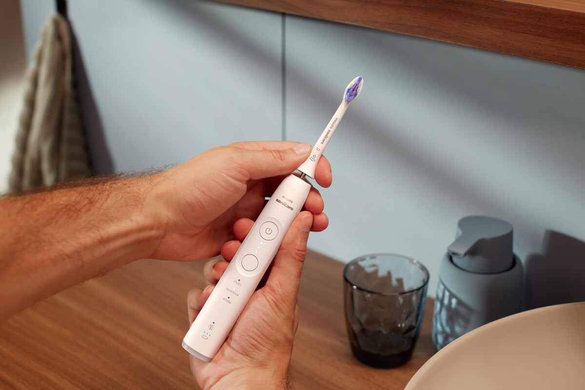 Philips - Sonicare Series 6500 Elektrisk Tandbørste - Hvid - Hx741002