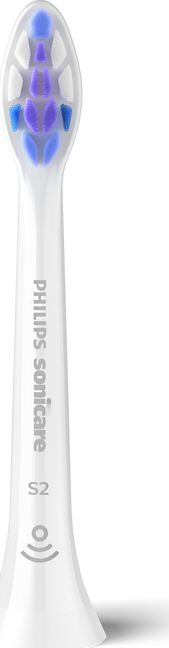 Philips - Sonicare Sensitive S2 - Hvid - 8 Stk Tandbørstehoveder