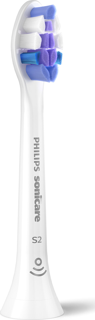 Philips - Sonicare Sensitive S2 - Hvid - 8 Stk Tandbørstehoveder