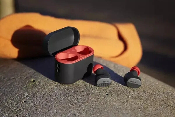 Philips - In-Ear Trådløse Sports Høretelefoner - Sort - Taa5508