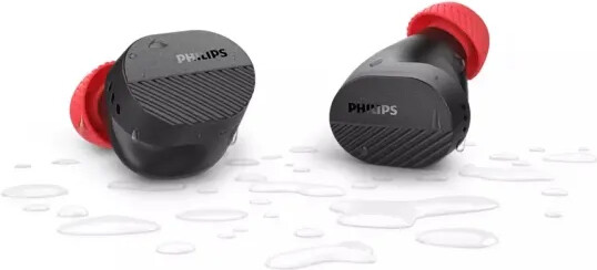 Philips - In-Ear Trådløse Sports Høretelefoner - Sort - Taa5508
