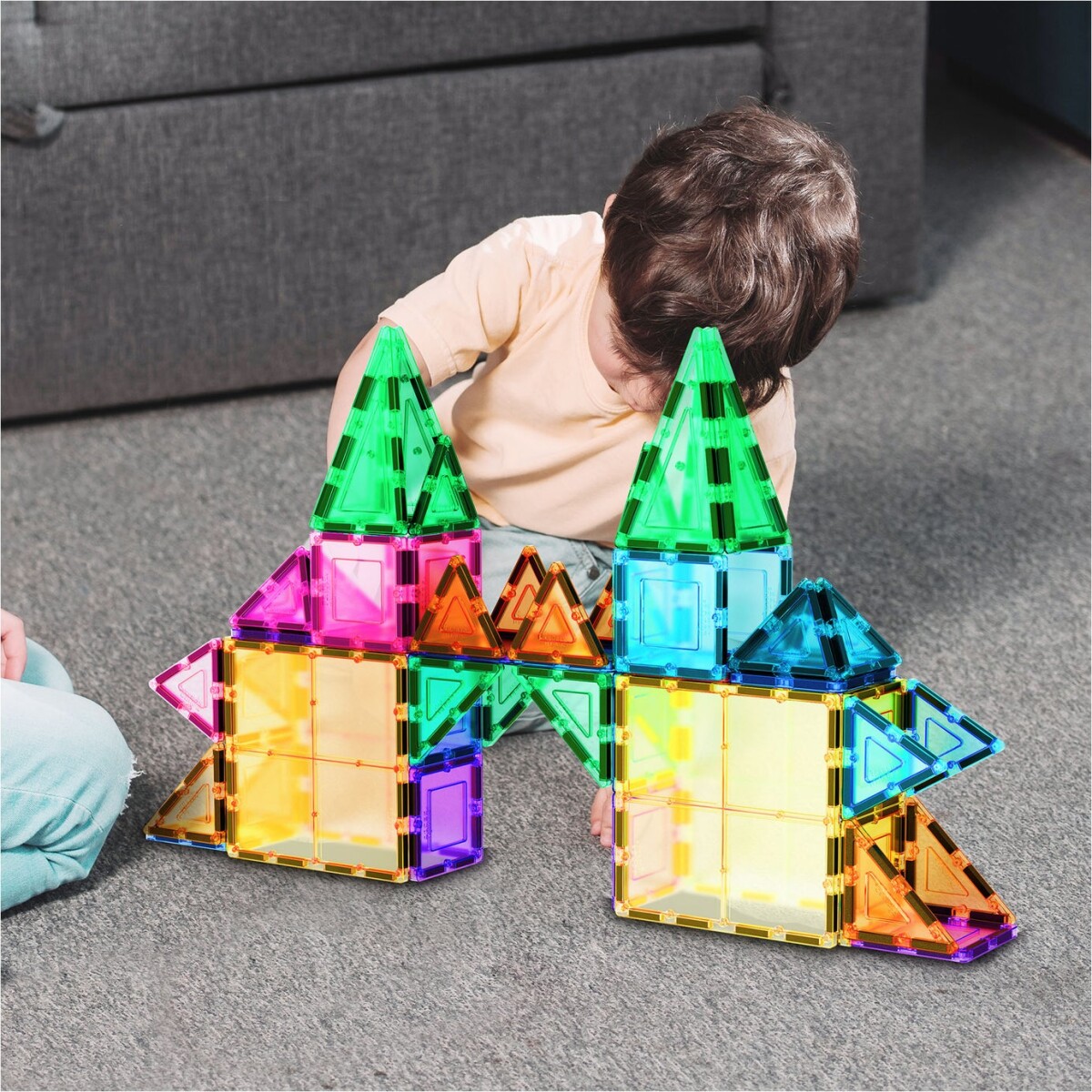 Picasso Tiles - Magnetic Tiles 61 Stk