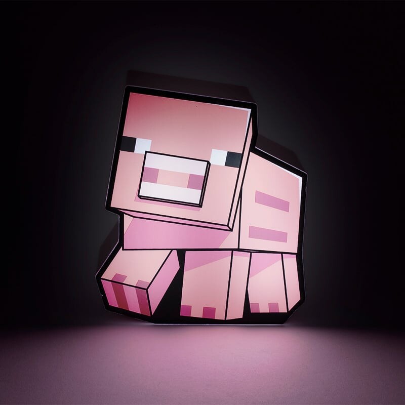 Minecraft - Gris Lampe - Paladone - 16 Cm