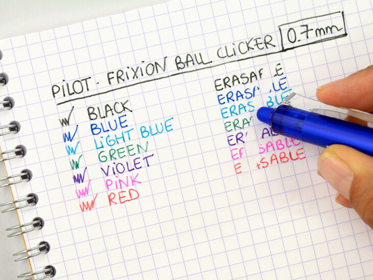 Pilot - Frixion Clicker Pens Set2Go 0 7 Basic 4 Farver