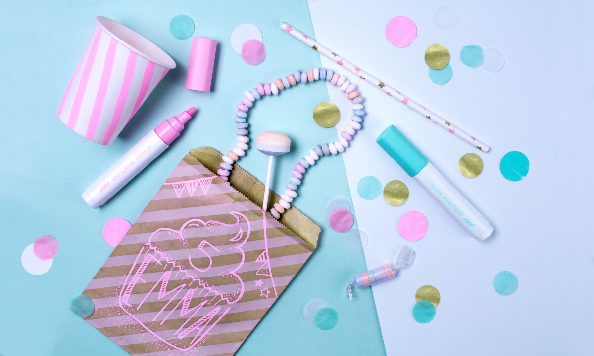 Pilot - Pintor Kreativ Marker Æske Med 6 Klassiske Farver Fin Spids