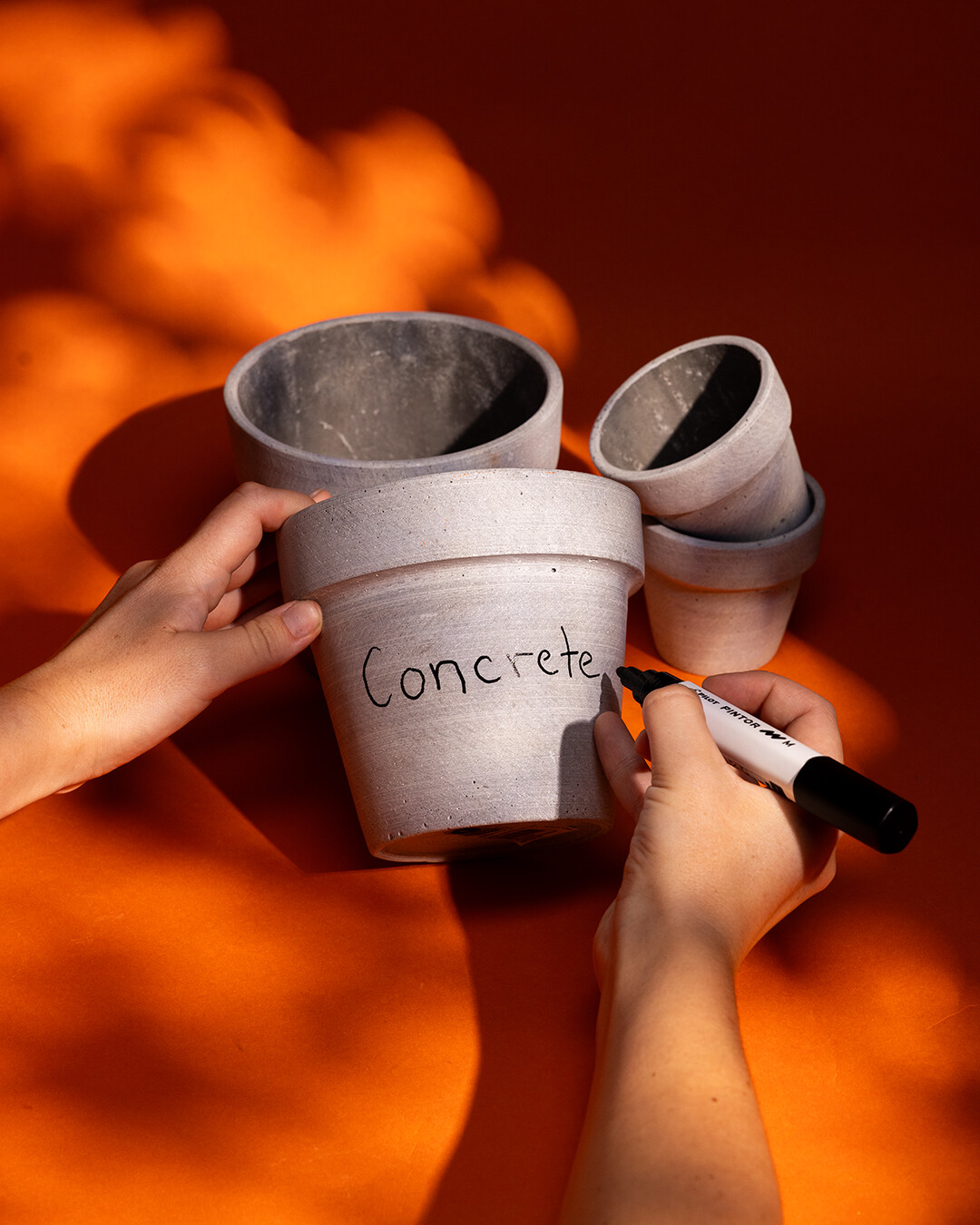 Pilot - Pintor Marker Æske Med 6 Klassiske Farver Fin Spids