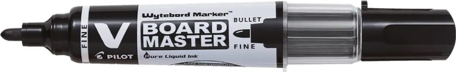 Pilot - Whiteboard Markers V-Board Master Round - With 5 Pcs