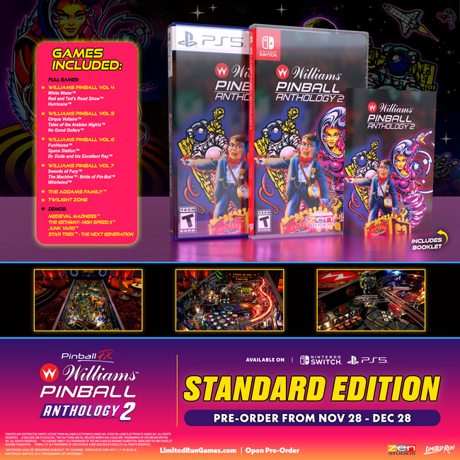 Pinball Fx - Williams Pinball Anthology Volume 2 Limited Run Import
