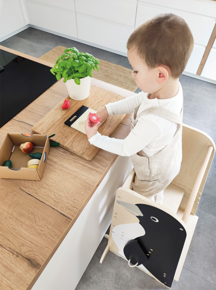 Pingvinens Læringstårn Til Børn - Træ - Small Foot