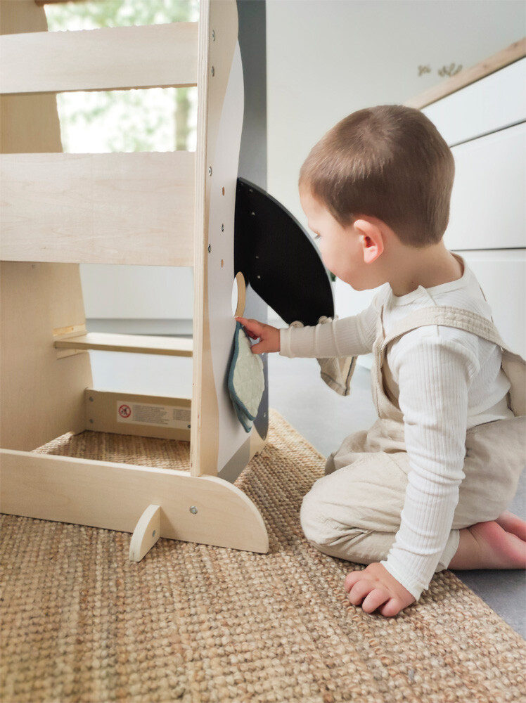 Pingvinens Læringstårn Til Børn - Træ - Small Foot