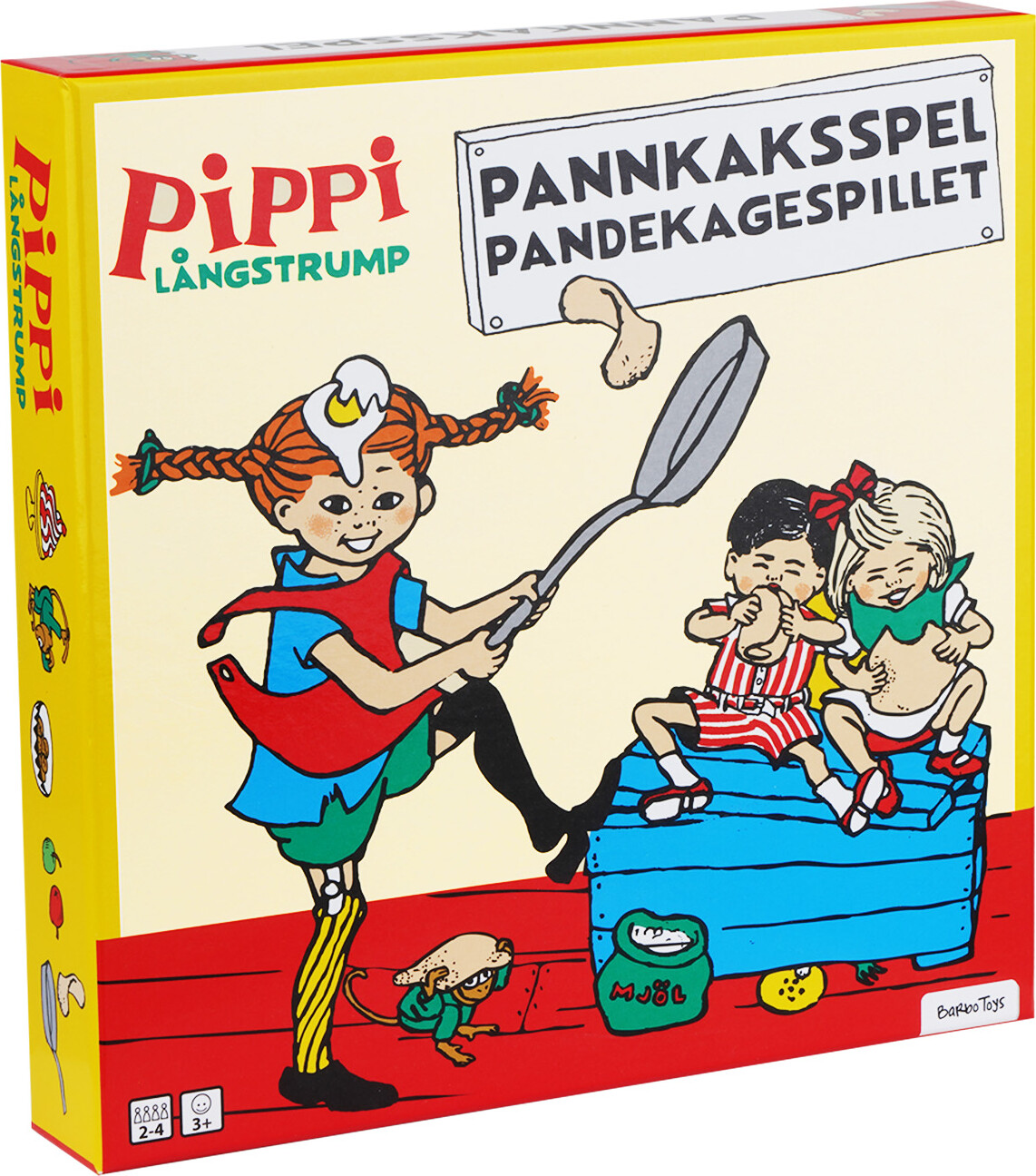 Pippi Langstrømpe Spil - Pandekagespillet
