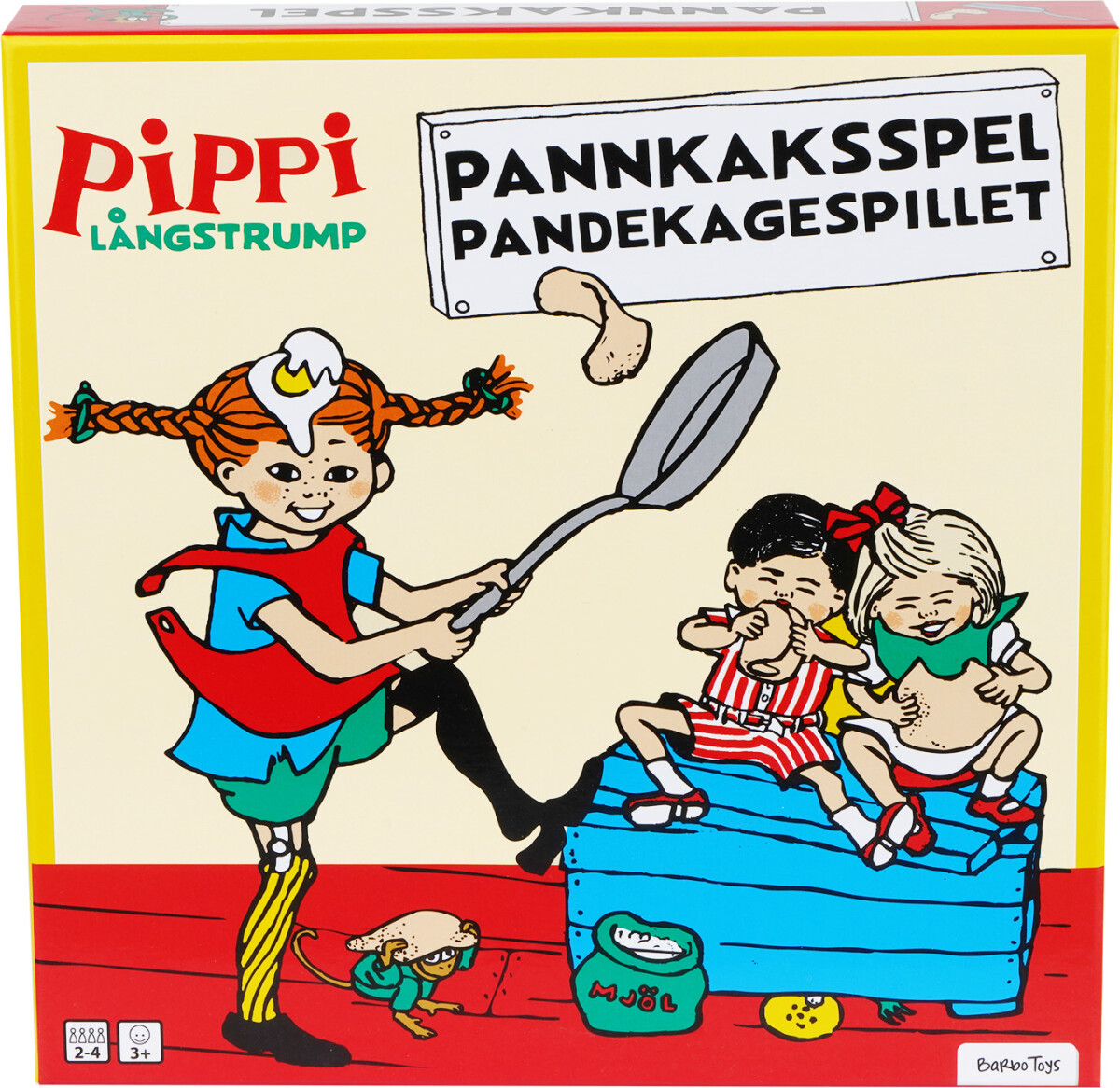 Pippi Langstrømpe Spil - Pandekagespillet