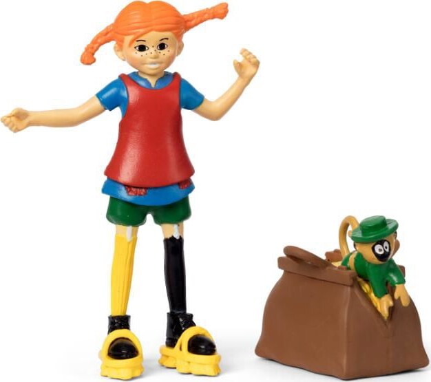 Pippi Langstrømpe - Pippi Figur Sæt