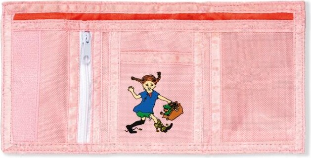 Pippi Langstrømpe Pung Med Velcro Lynlås
