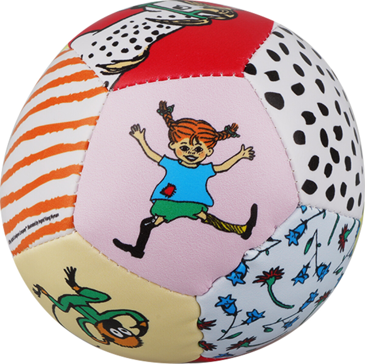 Pippi Langstrømpe - Blød Bold Til Børn