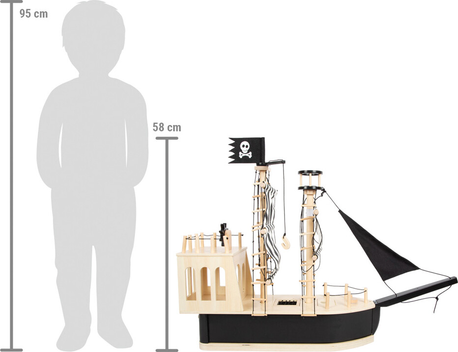 Piratskib Legetøj - Træ - Small Foot