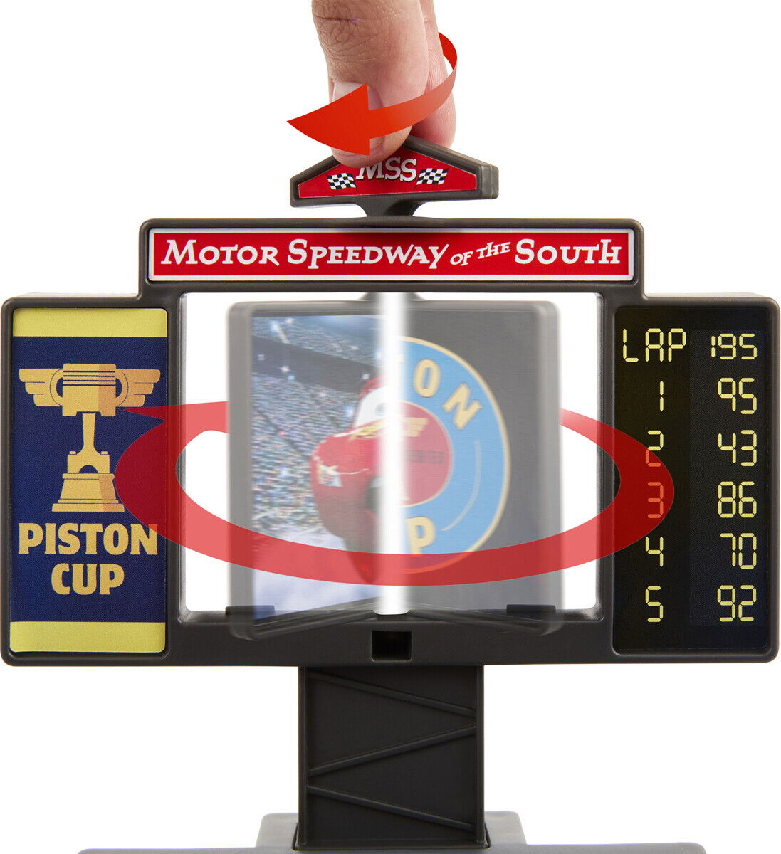 Disney Pixar Cars - Piston Cup Stunting Speedway - Mattel Jhl42