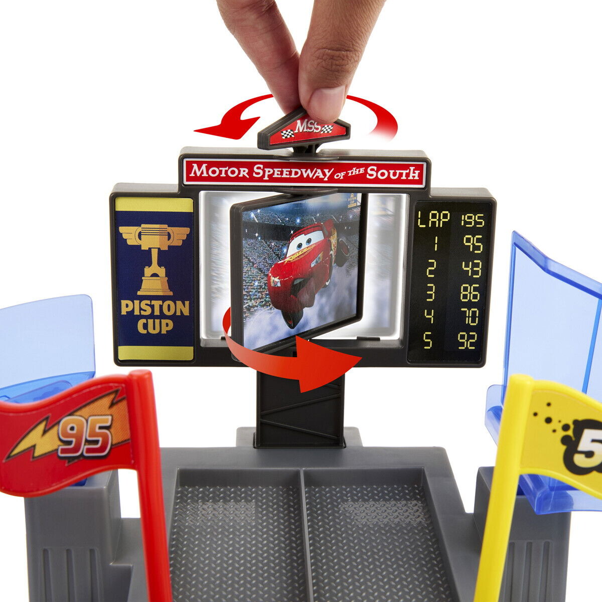 Disney Pixar Cars - Piston Cup Stunting Speedway - Mattel Jhl42