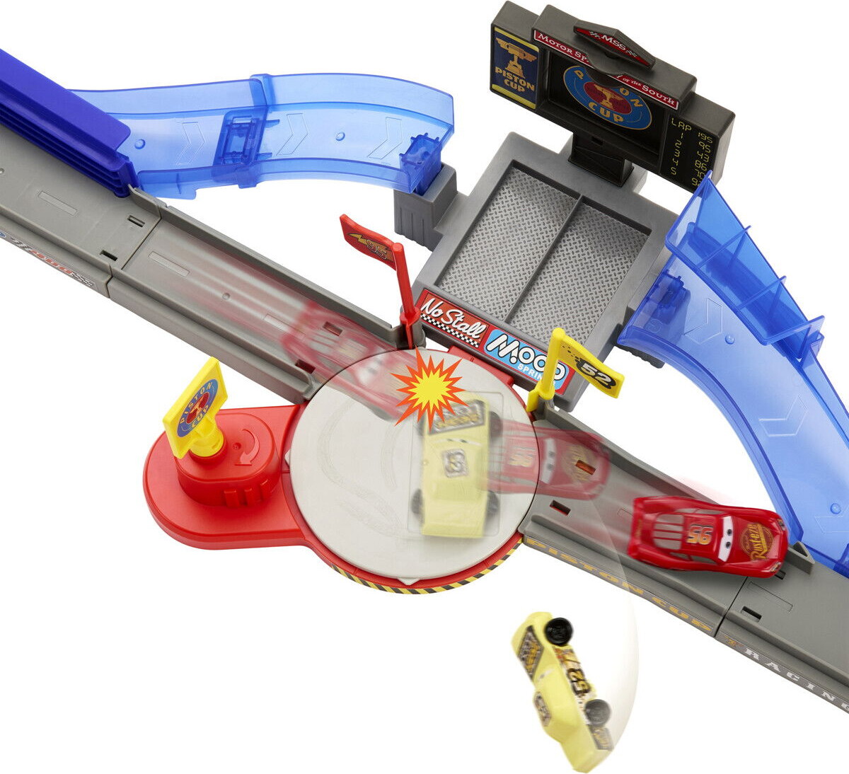 Disney Pixar Cars - Piston Cup Stunting Speedway - Mattel Jhl42