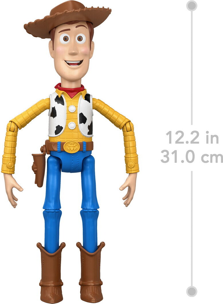 Pixar Toy Story - 5 30 Cm Løbende Woody - Dk
