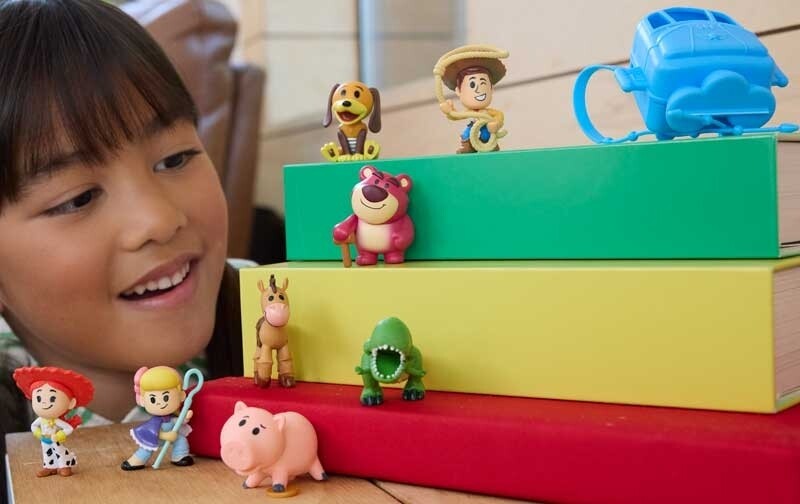 Toy Story 5 - Rygsæk Mini-Figur - Mattel Jkv59 - Assorteret
