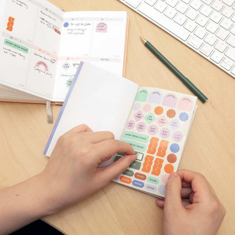 Klistermærker Til Kalender - Planner Stickers - Over 800 Stk
