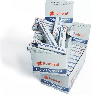 Humbrol - Plastik Lim I Tube - Poly Cement 12 Ml