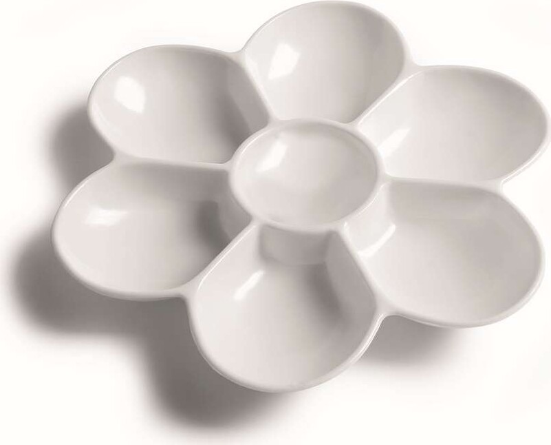 Plastpalette Blomst 7 Rums - Artino