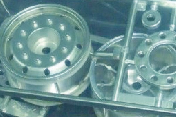 Tamiya - Plated Wheels - 30 Mm - Hex - Matte - 2 Stk - 56519