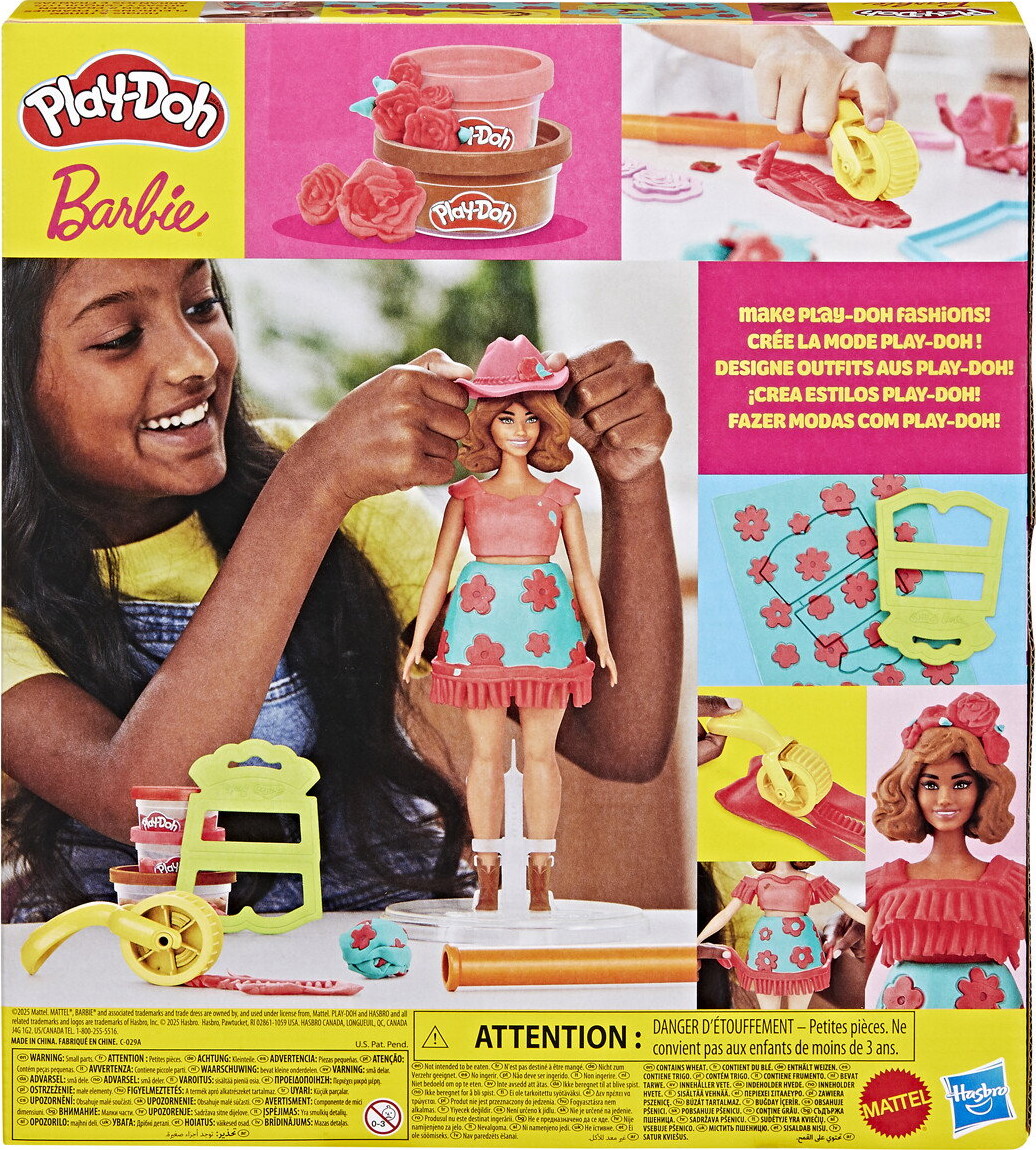 Play-Doh - Barbie Designer Dukke - Assorteret - Hasbro G1354