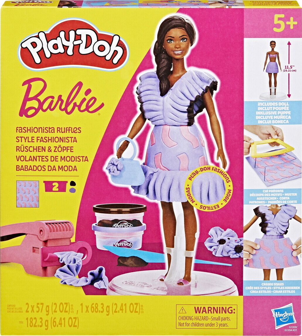 Play-Doh - Barbie Designer Dukke - Assorteret - Hasbro G1354