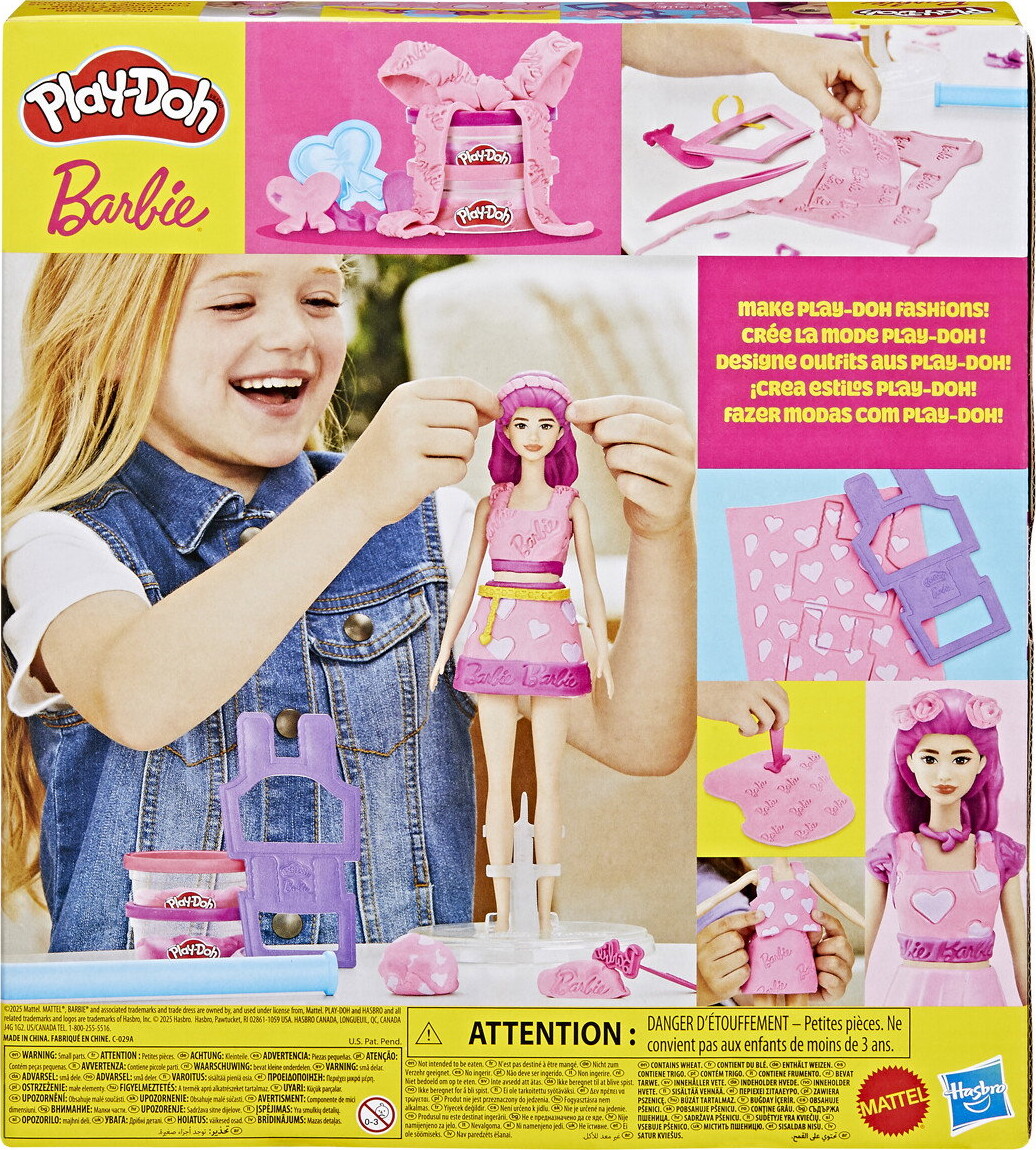 Play-Doh - Barbie Designer Dukke - Assorteret - Hasbro G1354