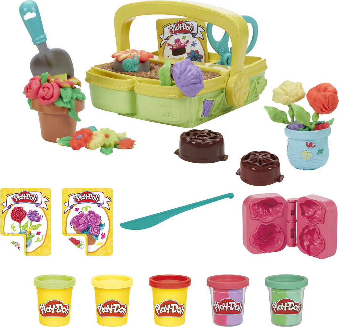 Play-Doh - Blooming Flowers - Blomster Modellervoks Legesæt
