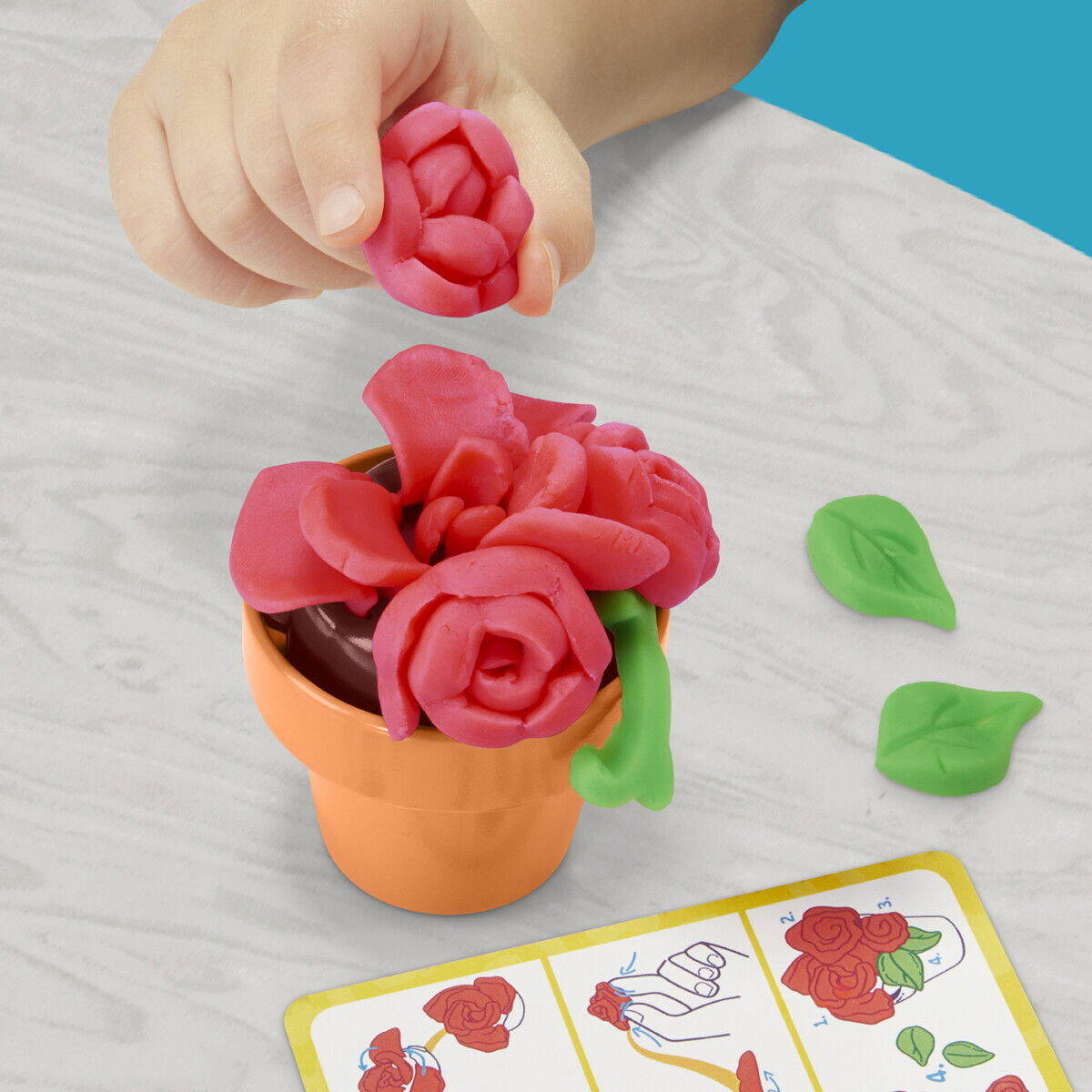 Play-Doh - Blooming Flowers - Blomster Modellervoks Legesæt